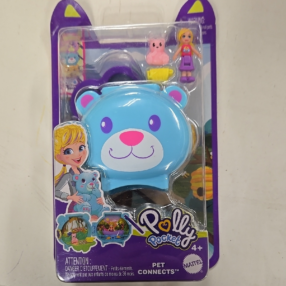 Polly Pocket Pet Connects Toy Set